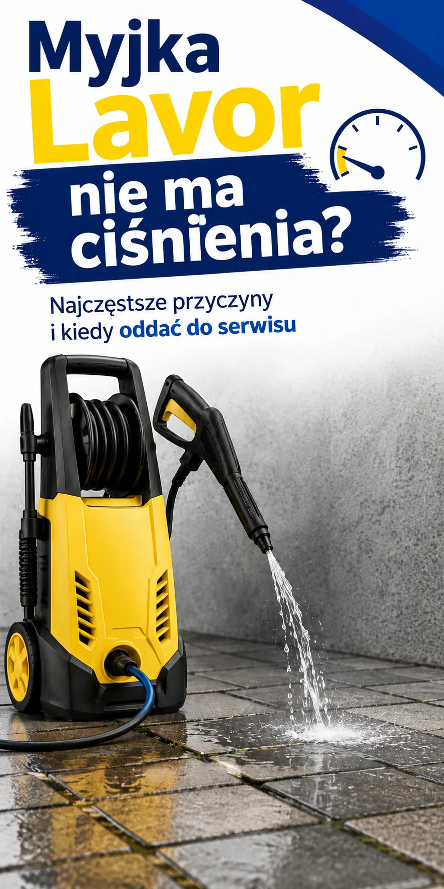 Myjka Lavor nie ma ciśnienia